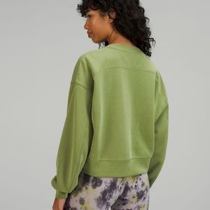Lululemon Perfectly Oversized Cropped Crew Softstreme